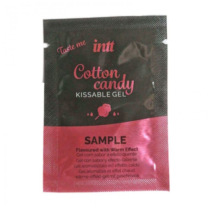 Пробник массажного геля Intt Cotton Candy, объем 2 мл