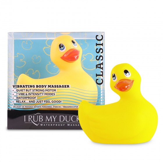Вібромасажер качечка I Rub My Duckie - Classic Yellow v2.0