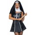 Еротичний костюм черниці Leg Avenue Naughty Nun L