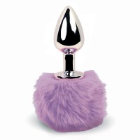 FeelzToys - Bunny Tails Butt Plug Purple