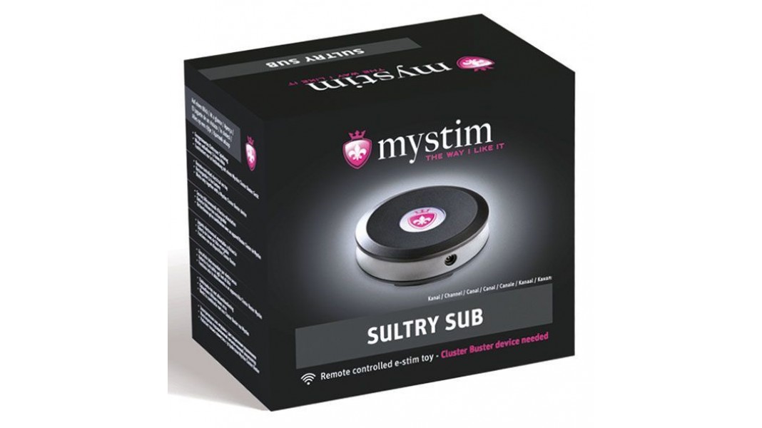 Приемник Mystim Sultry Subs на 8 канала для электростимулятора Cluster Buster