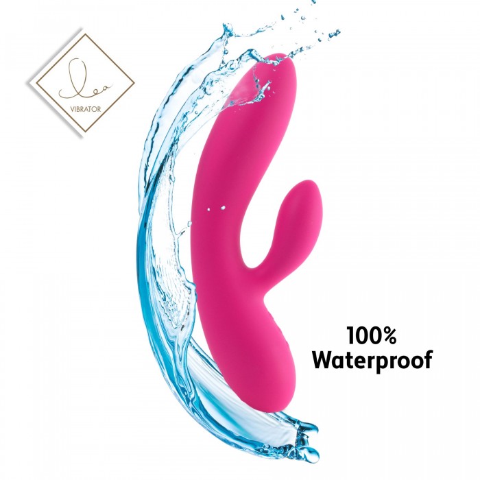 Вібратор кролик FeelzToys Lea Rabbit Vibrator Rubine Red