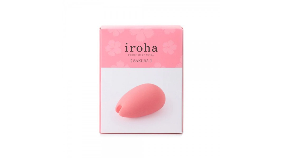 Міні-вібратор з роздвоєним кінчиком IROHA SAKURA, Рожевий