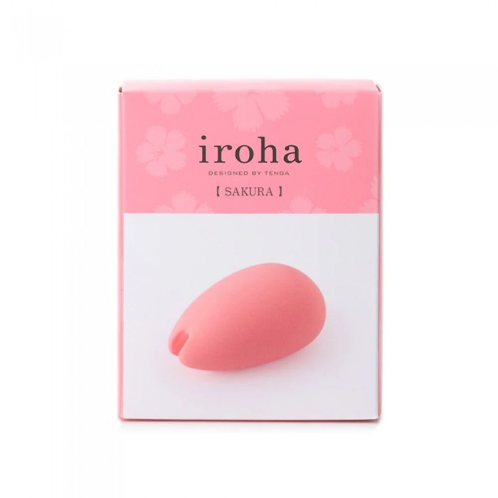Міні-вібратор з роздвоєним кінчиком IROHA SAKURA, Рожевий