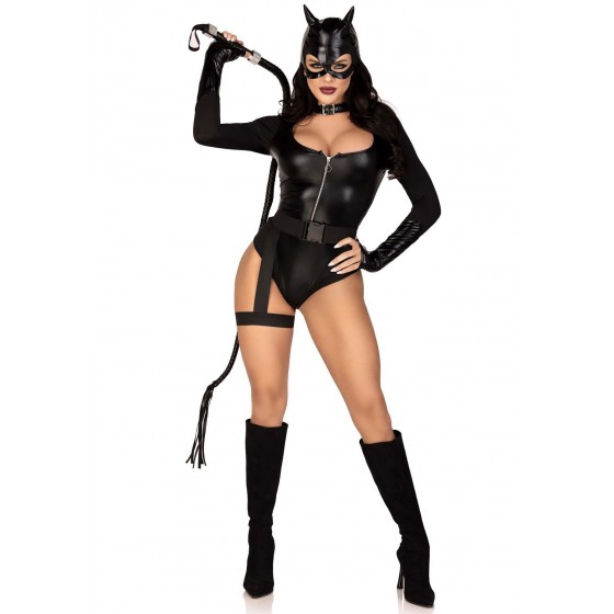 Еротичний костюм кішечки Leg Avenue Fierce Feline XS