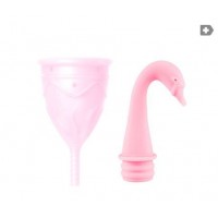 Менструальна чаша Femintimate Eve Cup розмір L з переносним душем