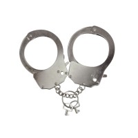  Adrien Lastic Handcuffs Metallic