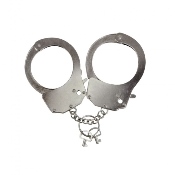Наручники металеві Adrien Lastic Handcuffs Metallic