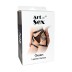 Сексуальні гартери Art Of Sex-Gwen з натуральної шкіри, розмір XS-2XL, Колір Чорний