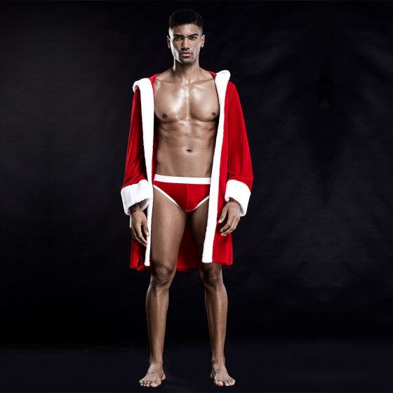 Чоловічий еротичний костюм "Звабливий Санта" S / M
