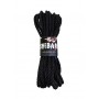 Джутова мотузка для шібарі Feral Feelings Shibari Rope, 8 м чорна