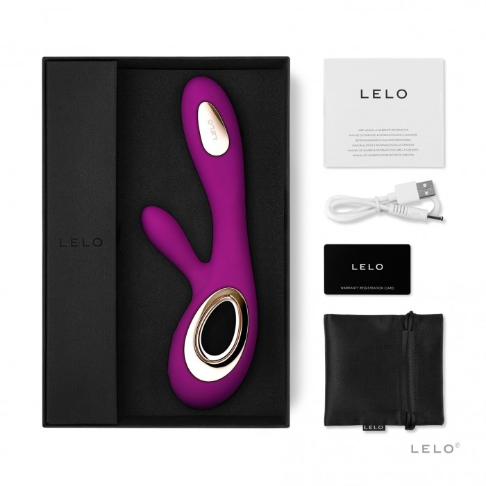 Вібратор кролик LELO Soraya Wave Deep Rose