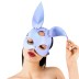 Шкіряна маска Зайчики Art of Sex - Bunny mask, колір Лавандовий