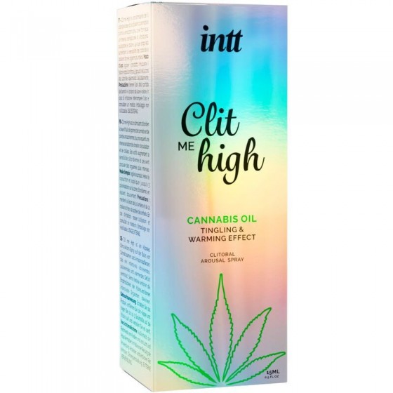 Збудливий гель для клітора Intt Clit Me On High Cannabis Oil 15 мл, сильна стимуляція