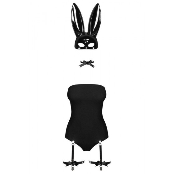 Эротический костюм кролика Obsessive Bunny costume S/M