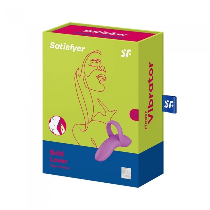 Вібратор на палець Satisfyer Bold Lover Dark Pink