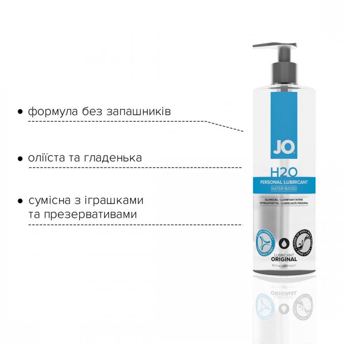 Лубрикант на водной основе System JO H2O ORIGINAL (480 мл)