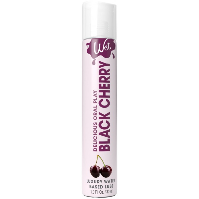 Лубрикант на водній основі Wet Oral Play Black Cherry (30 мл)