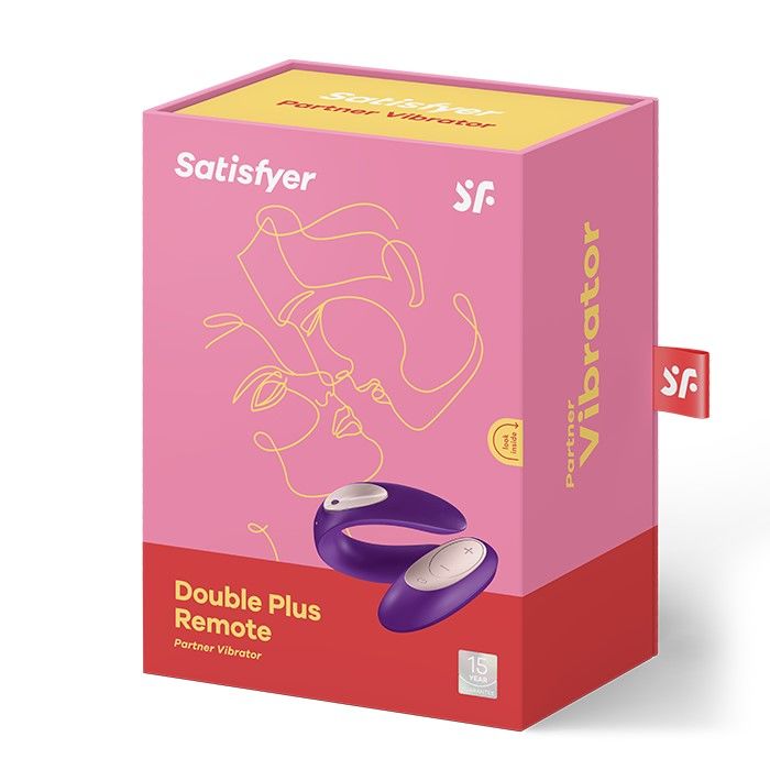 Вібратор для пар Satisfyer Partner Plus Remote