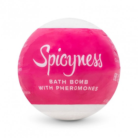 Бомбочка для ванної Obsessive Bath bomb with pheromones Spicy