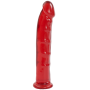 Фаллоимитатор Doc Johnson Jelly Jewels Dong & Suction Cup Red