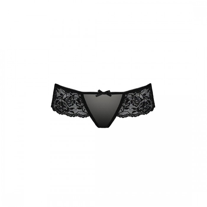 Трусики Passion Exclusive ABLA THONG, размер XXL/XXXL, Черные