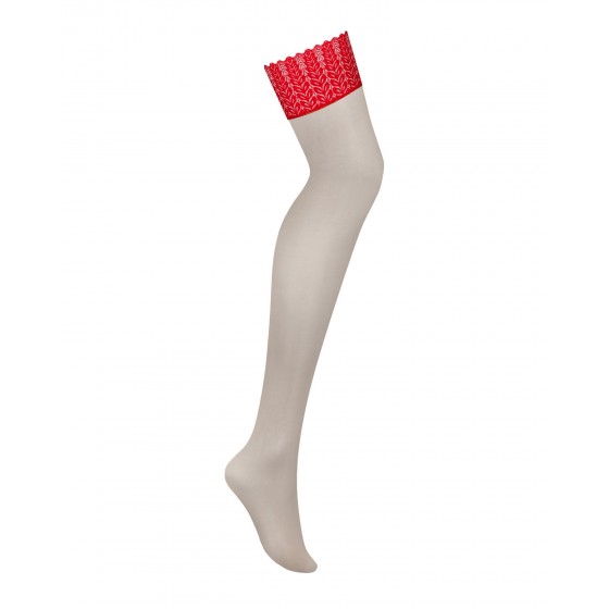 Эротические чулки Obsessive Ingridia stockings M/L