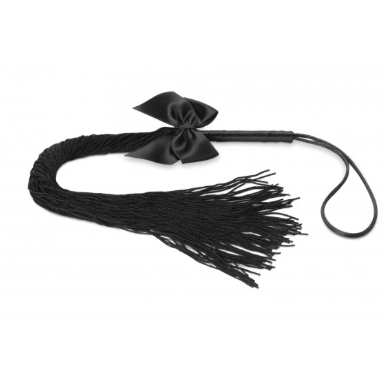 Батіг Bijoux Indiscrets-Lilly-Fringe whip прикрашена шнуром і бантиком