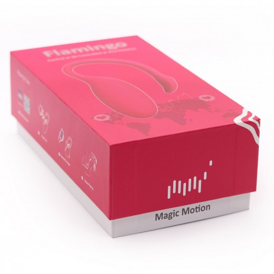 Смарт-віброяйце Magic Motion Flamingo зі стимулятором клітора