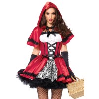 Leg Avenue Gothic Red Riding Hood XL