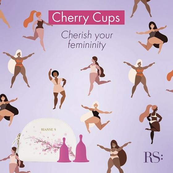 Менструальні чаші RIANNE s Femcare-Cherry Cup