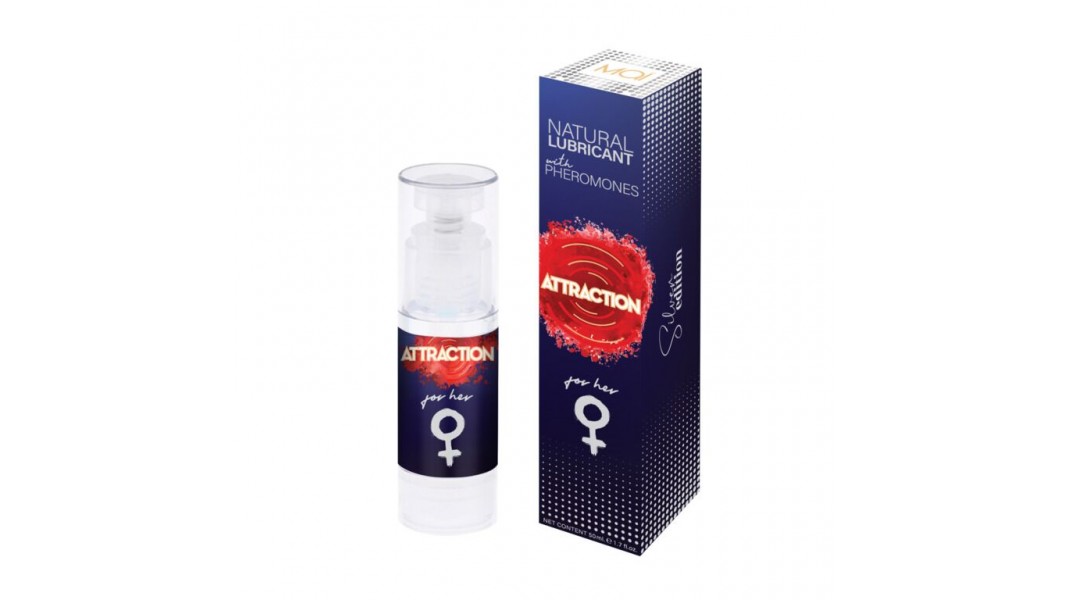 Змазка на водній основі MAI Attraction for Her (50 мл) з феромонами для неї