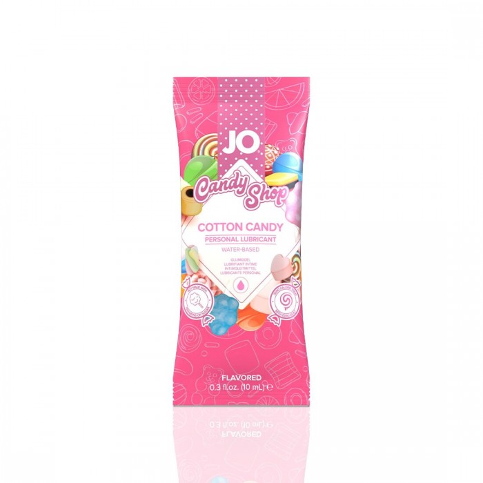 Пробник лубриканта на водной основе JO H2O - Cotton Candy (10 мл)