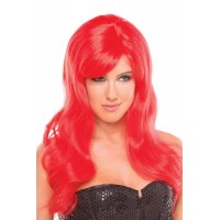 Be Wicked Wigs-Burlesque Wig-Red