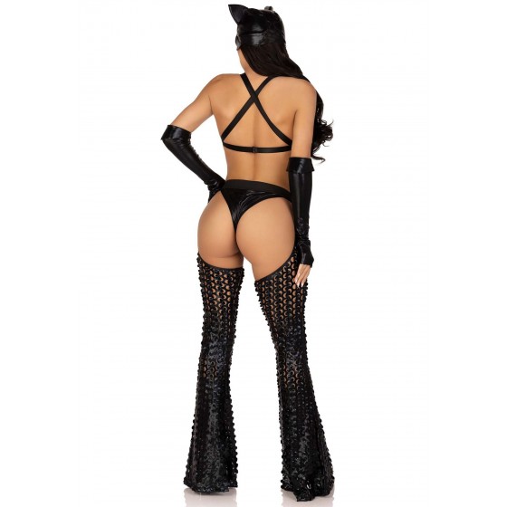 Эротический костюм кошечки-госпожи Leg Avenue Mistress Kitty XS