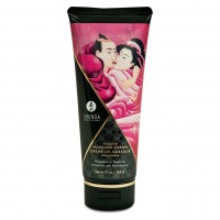 Shunga Kissable Massage Cream - Raspberry Feeling (200 мл)