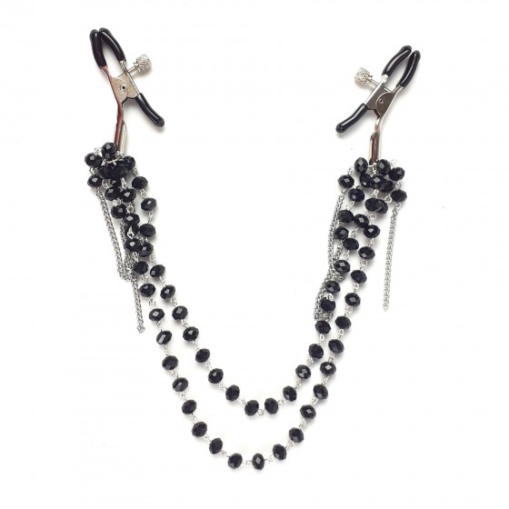 Затискачі для сосків Art of Sex-Nipple clamps Sexy Jewelry Black