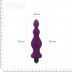 Анальна пробка з вібрацією Adrien Lastic Bullet Amuse Purple