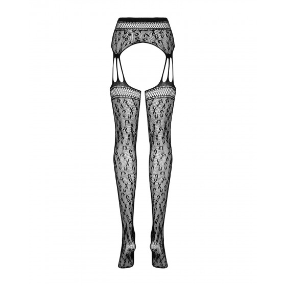 Еротичні панчохи Obsessive Garter stockings S817 S / M / L