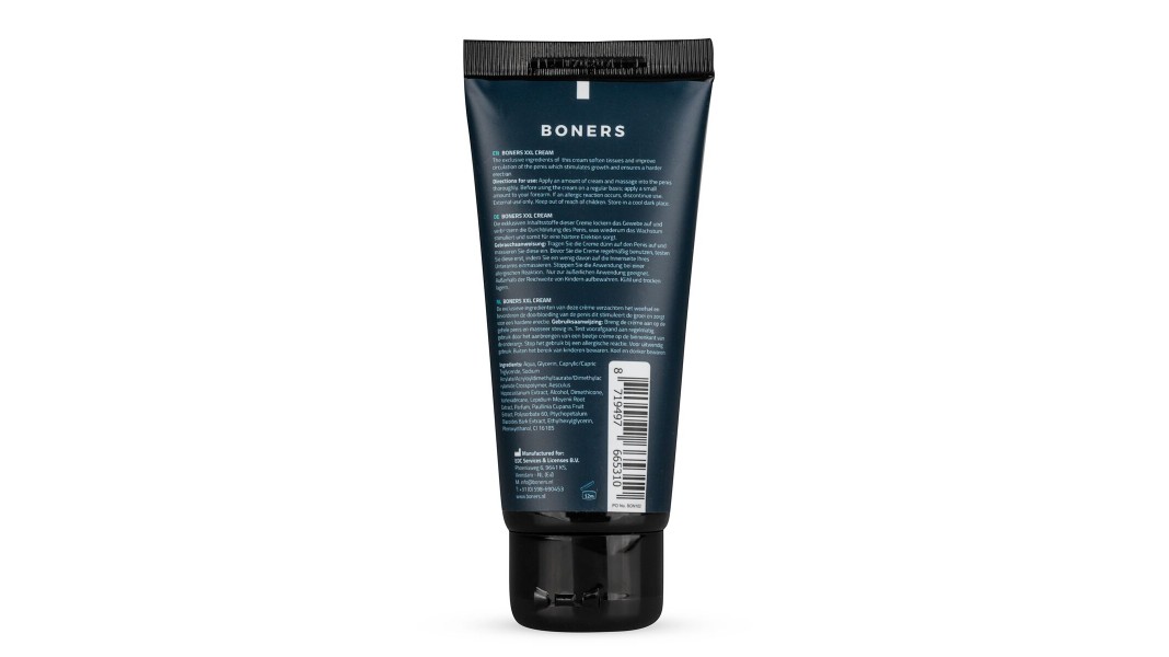 Крем для ерекції та збільшення члена Boners Penis XXL Cream (100 мл)