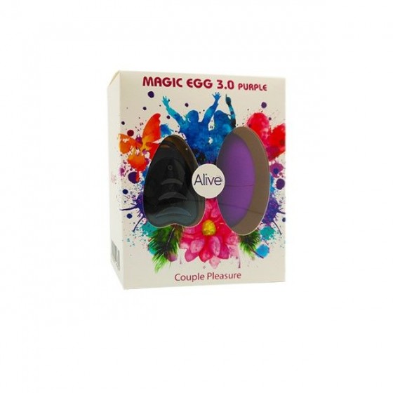 Виброяйцо Alive Magic Egg 3.0 Purple