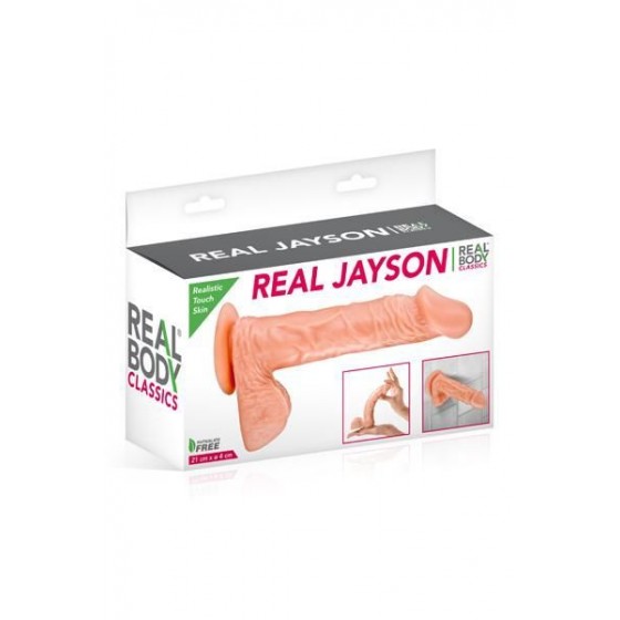 Фалоімітатор Real Body - Real Jayson (d 4 см)