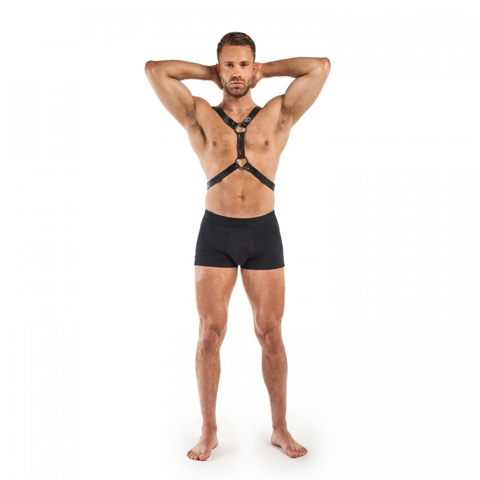 Мужская портупея Bedroom Fantasies: Max Bondage Harness, черная