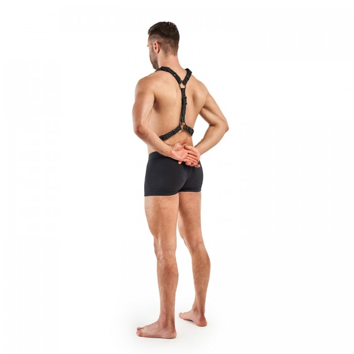 Мужская портупея Bedroom Fantasies: Max Bondage Harness, черная