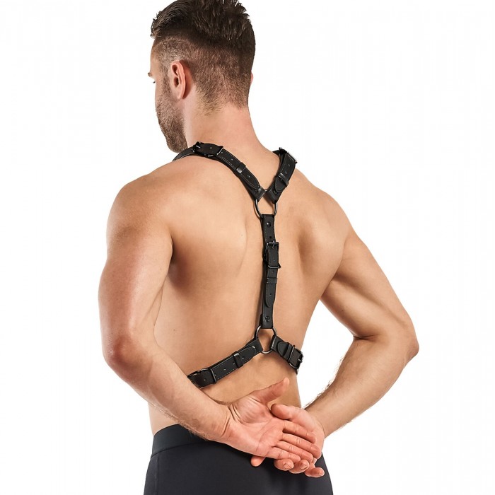 Мужская портупея Bedroom Fantasies: Max Bondage Harness, черная