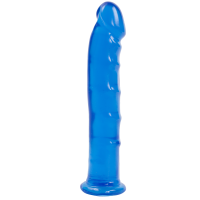 Doc Johnson Jelly Jewels Dong & amp; Suction Cup Blue
