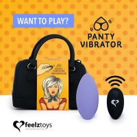 Вибратор в трусики FeelzToys Panty Vibrator Purple