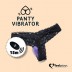 Вібратор в трусики FeelzToys Panty Vibrator Purple