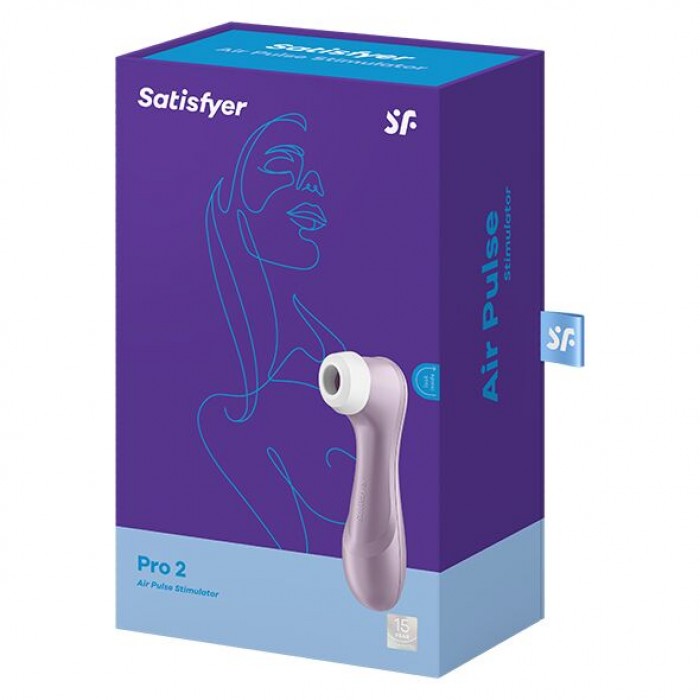 Вакуумний стимулятор Satisfyer Pro 2 violet