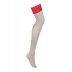 Эротические чулки Obsessive Ingridia stockings XL/2XL